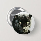 Black Jaguar Panther Button (Vorne & Hinten)