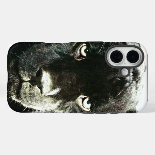 Black Jaguar Panther Case-Mate iPhone Hülle (Rückseite (Horizontal))