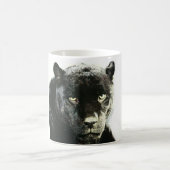 Black Jaguar Panther Kaffeetasse (Mittel)