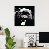Black Jaguar Panther Poster (Heimbüro)