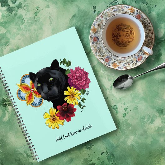 Black Jaguar Portrait Blume Planer