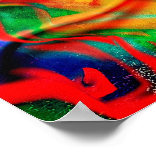 Black Jaguar Poster (Ecke)