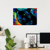 Black Jaguar Poster (Heimbüro)