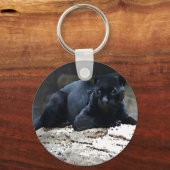 Black Jaguar Schlüsselanhänger (Vorderseite)