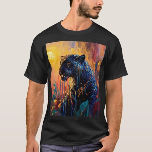 Black Jaguar T-Shirt (Vorderseite)