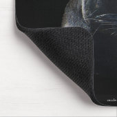 Black Jaguar Wild Cat Animal-Lover Mousepad (Ecke)