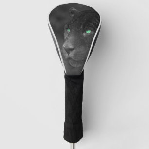 Black Jaguars Emerald Gaze Golf Headcover