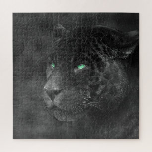 Black Jaguars Emerald Gaze Puzzle