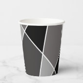 Black JanaiCreates Color Collection Paper Cups Pappbecher (Rückseite)