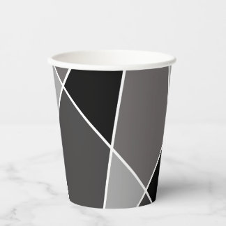 Black JanaiCreates Color Collection Paper Cups Pappbecher