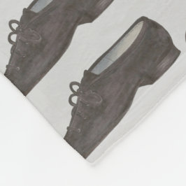 Black Jazz Dance Shoe Dancing Teacher Studio Fleecedecke