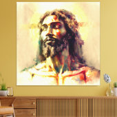 Black Jesus Christ Leinwanddruck (Insitu (Wohnzimmer))