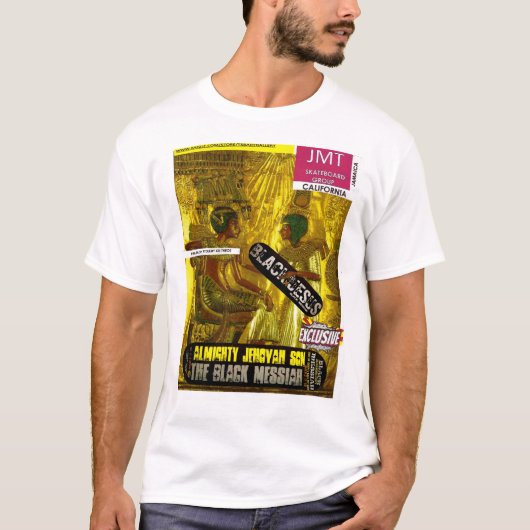 BLACK JESUS JMT SKATEBOARD T - Shirt (Vorderseite)