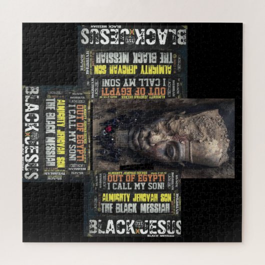 BLACK JESUS Puzzle (Horizontal)