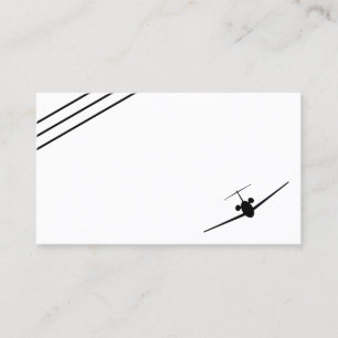 Black Jet Aviation Business Card Visitenkarte