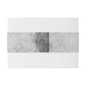 Black Jewel Gothic Wedding Einladungsbanderole (Rückseitenbeispiel)