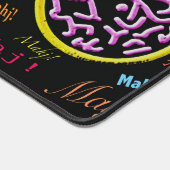 Black Joker Mah Jongg Place Mat Schreibtischunterlage (Ecke)