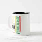 Black Juneth-Eigentum von Niemand 1865 Chain Tasse (Vorderseite Links)