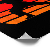 Black Karate Shirt1 Poster (Ecke)