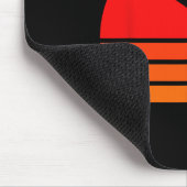 Black Karate Shirt Mousepad (Ecke)