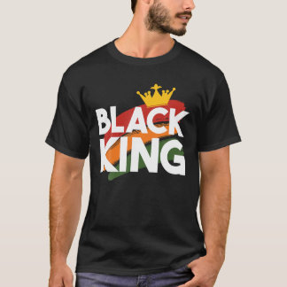 Black King Black History Montag Afrikanischer Amer T-Shirt