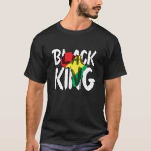 Black King Black History Montag Afrikanischer Amer T-Shirt