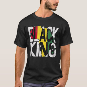 Black King Black History Montag Afrikanischer Amer T-Shirt