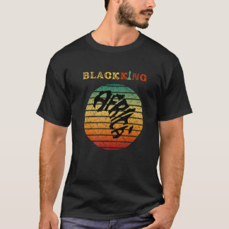 Black King Black History T-Shirt für Kinder Männer