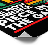 Black King - das mächtigste Stück schwarzer Geschi Poster (Ecke)