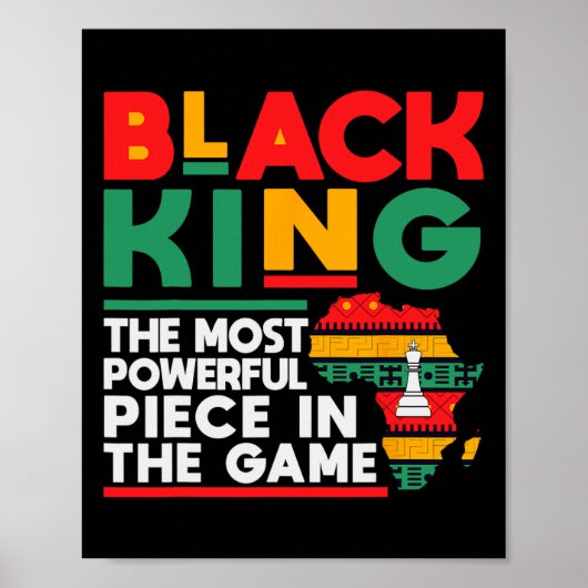 Black King - das mächtigste Stück schwarzer Geschi Poster (Vorne)