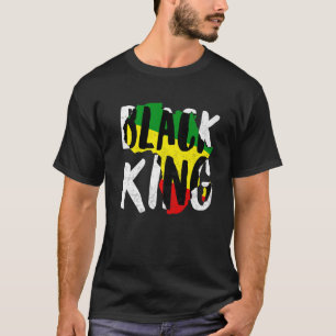 Black King for Boys Men History Montag Afrika Trib T-Shirt