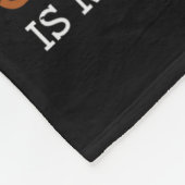 Black King Independence Day Melanin Vater Männer T Fleecedecke (Ecke)