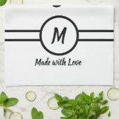 Black King Lion Leo Geschirrtuch (Gefaltet)