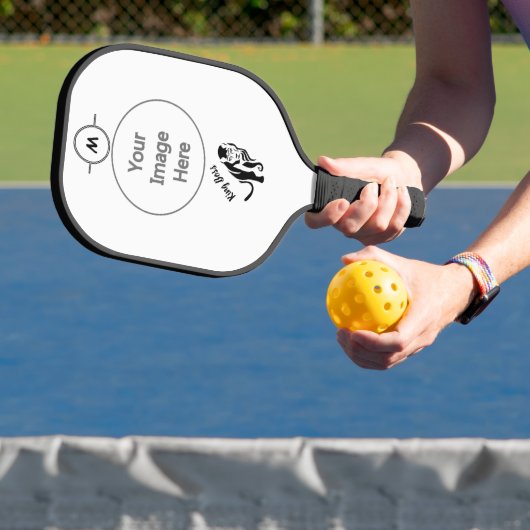 Black King Lion Leo Pickleball Schläger (InSitu)