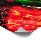 Black King Melanin Man Bruh Men Son Boy Prince Poster (Ecke)