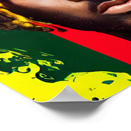 Black King Melanin Man Bruh Men Son Boy Prince Poster (Ecke)