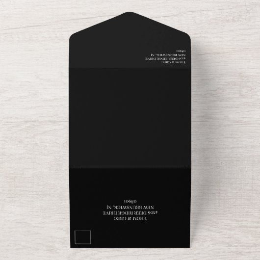 Black King Schach Pieces Gay Wedding All In One Einladung (Außenbereich)