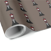 Black King Wrapping Paper Geschenkpapier (Rolleneckpunkt)