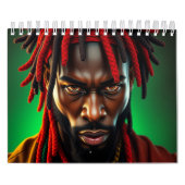 Black Kings Melanin Men Afrozentric Bruh Dreadlock Kalender (Titelbild)
