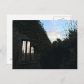 Black Kirk Sunset Windows: Position des Outlander- Postkarte (Vorne/Hinten)