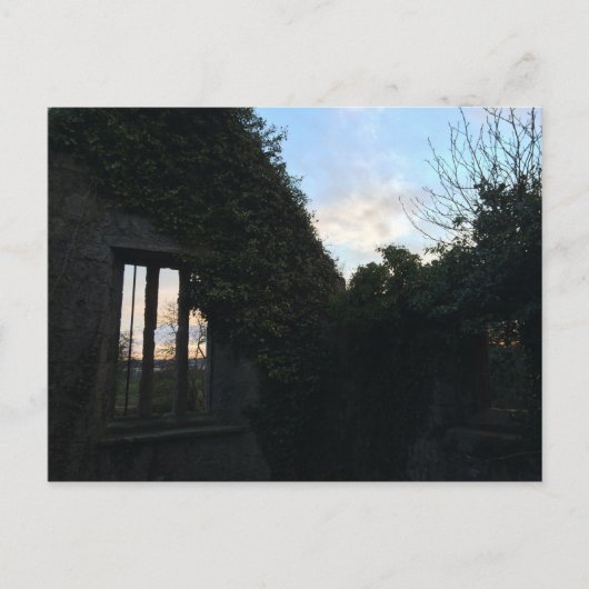 Black Kirk Sunset Windows: Position des Outlander- Postkarte (Vorderseite)