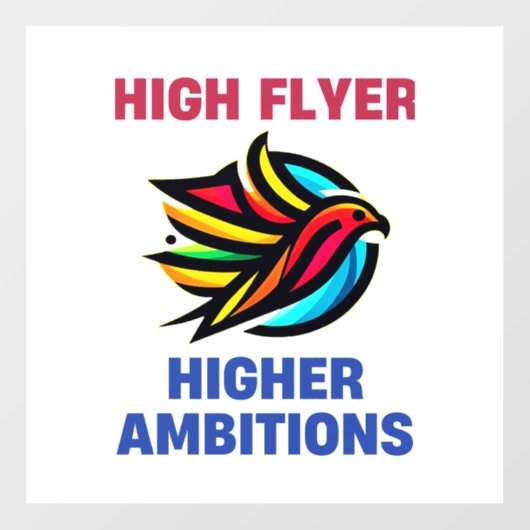 Black Kite Bird Fensteraufkleber (Blatt)