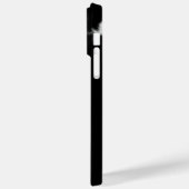 Black Kitten "Aurophile" Case-Mate iPhone Hülle (Rückseite / Links)