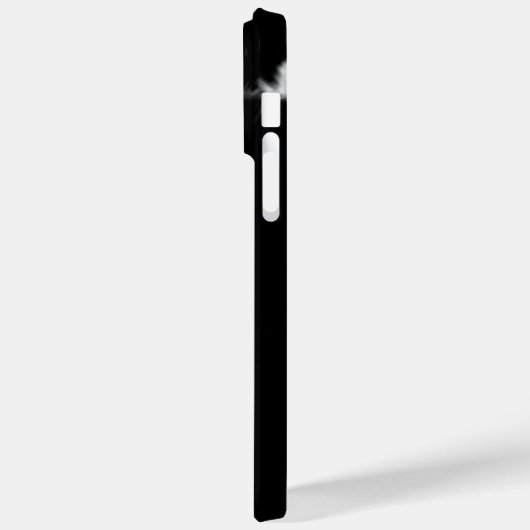 Black Kitten "Aurophile" Case-Mate iPhone Hülle (Rückseite / Links)