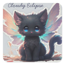 Black Kitten Fairy