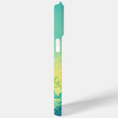 Black Kitten Floral Fantasy Case-Mate iPhone Hülle (Rückseite / Rechts)