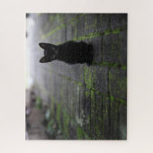 Black Kitten Jigsaw Puzzle (Vertikal)