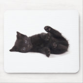 Black Kitten Mousepad (Vorne)