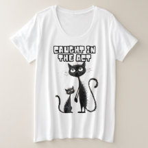 Black Kitten und Small Companion im Cartoon Stil