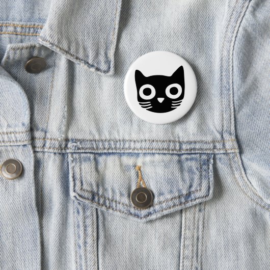 Black Kitty Button (Beispiel)